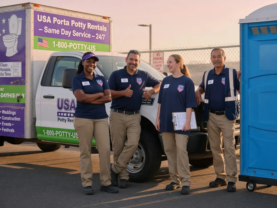Porta Potty Rental company in Martinsburg, MO